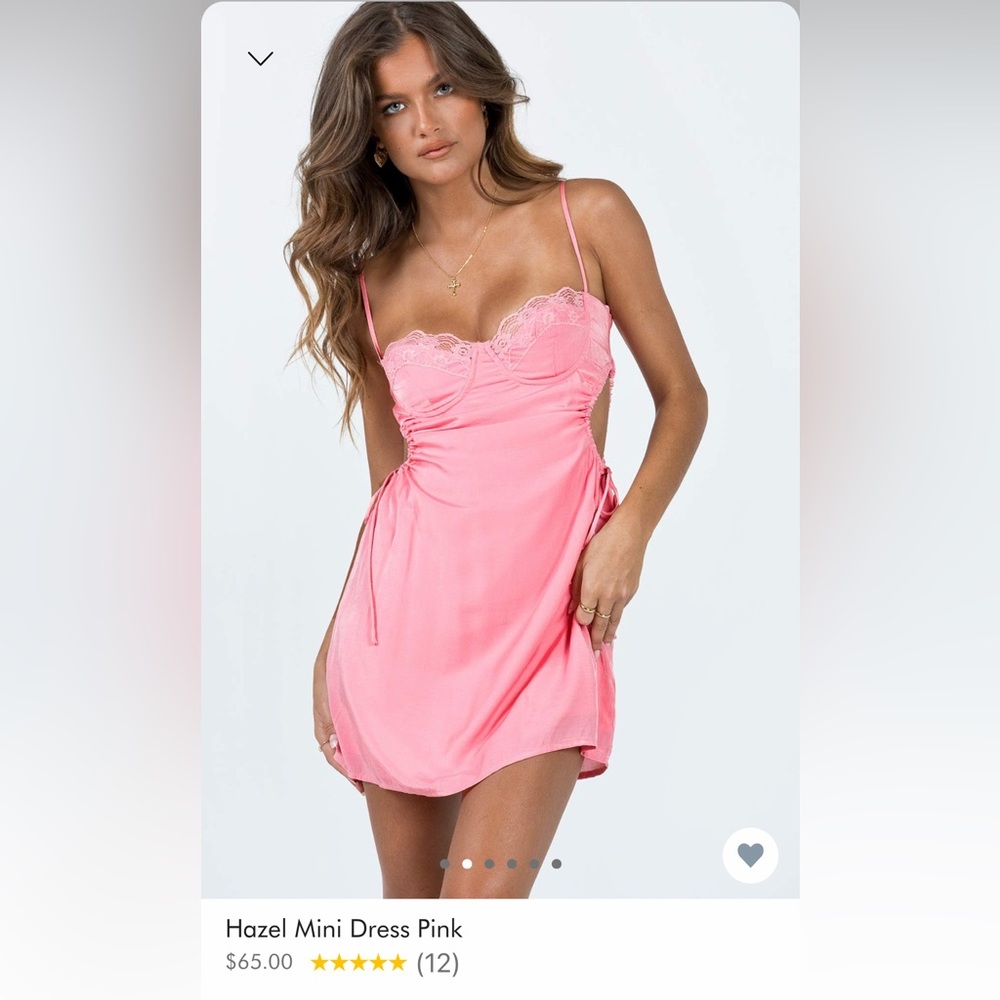 Princess Polly Pink Minidress